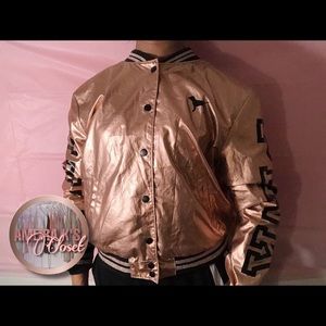 PINK BOMBER JACKET ( limited edition )